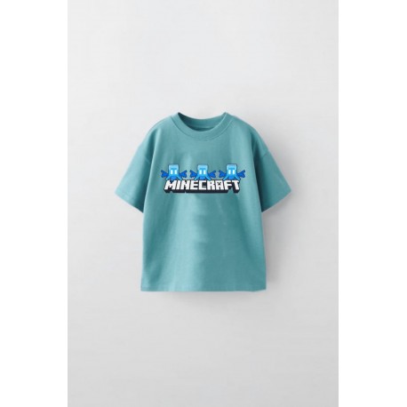 Zr Blue M1necraft T-shirt