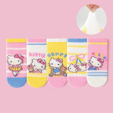 Happy Hell0 K1tty Sock