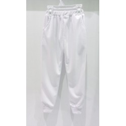 White Jogger Pants