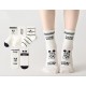 White M1ckey Sock