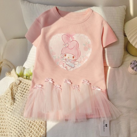 Mel0dy Little Ribbon Tulle Dress