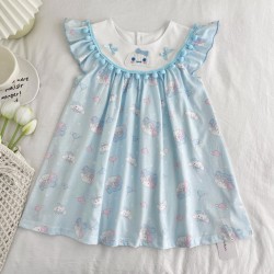C1namorrol Pompom Full Print Dress