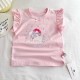 Mel0dy Unicorn Ruffle Top
