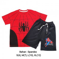 Red Black SP1derman Spandex Set