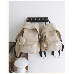 Cream Stylish Lil Hat Backpack