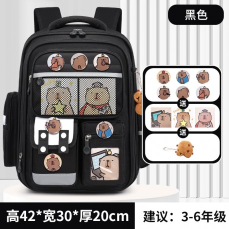 Black C@pibara Backpack