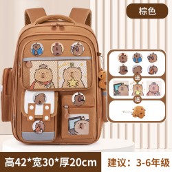 Brown C@pibara Backpack
