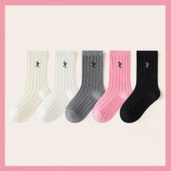 Little Ribbon Winter Socks