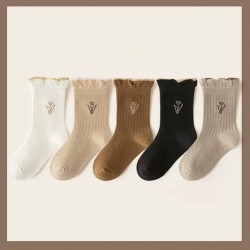 Tulip Ruffles Winter Socks
