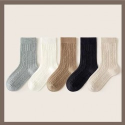 Cable Knit Winter Socks