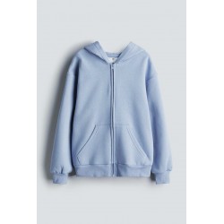 HM Light Blue Hoodie Jacket