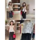 White Ruffles Top Set Wide Polka Pants