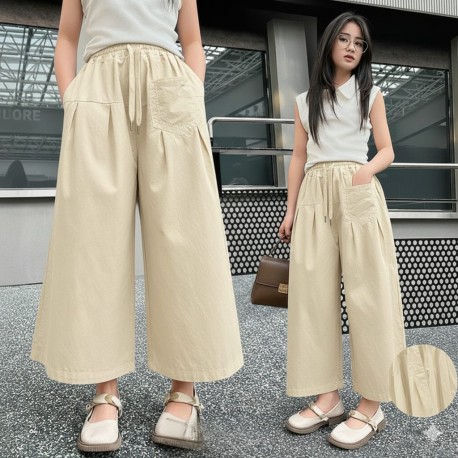 Cream Pocket Cullotes