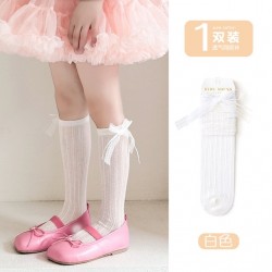 Minliu Lace Ribbon Long Socks