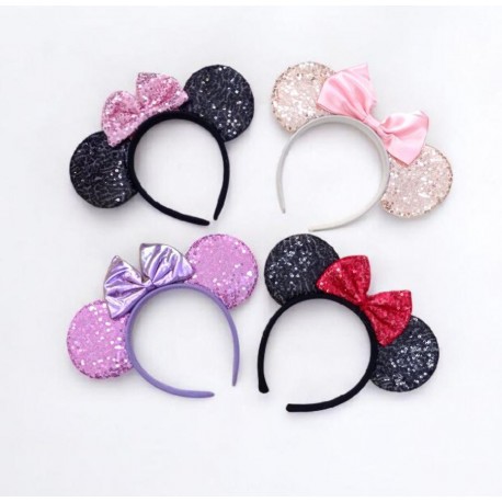 M1nnie Ribbon Sequins Headband