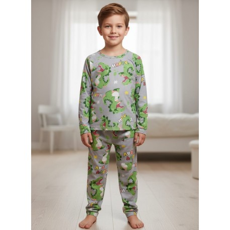 Grey Dinosaurs Pyjamas
