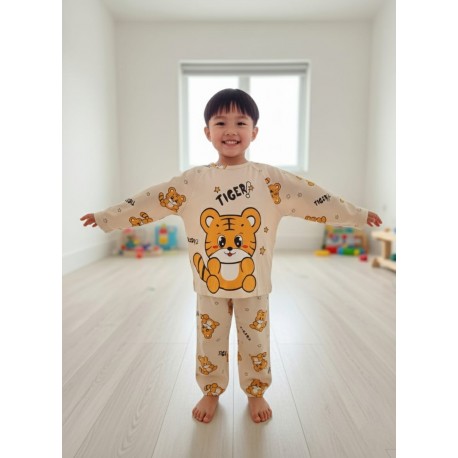 Cream Tiger Pyjamas