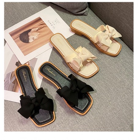 Ribbon Ladies Slippers
