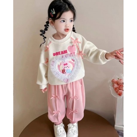 Dream Hearts Little Ribbon Set Pants