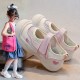 White Pink Heart Shoes