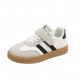 Grey Two Stripe Shoes