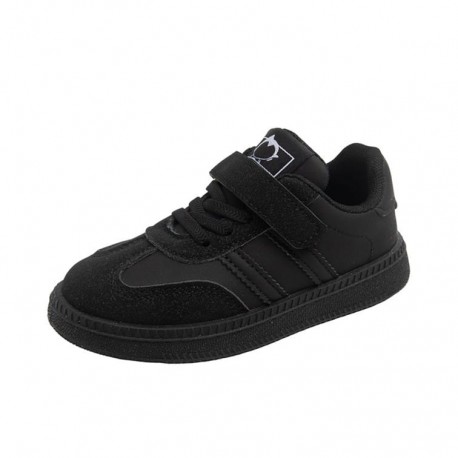 Black Two Stripe Shoes