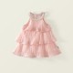 Peach Layered Dress