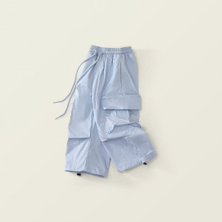 Light Blue Cool Cargo Pants