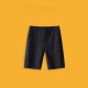 Black Basic Short Pants