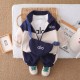4in1 Cream Navy AL0 Jacket Set Top and Pants + Bags
