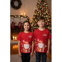 Red Snowman T-shirt