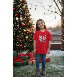 Red Xmas Ribbon T-Shirt