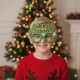 Green Merry Xmas Eyeglasses