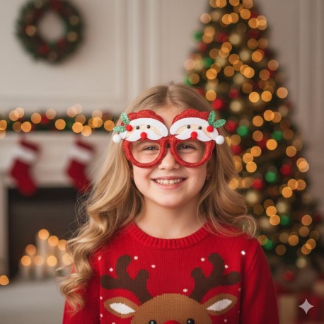 Santa Eyeglasses