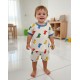 Dino Ribbed Short Set