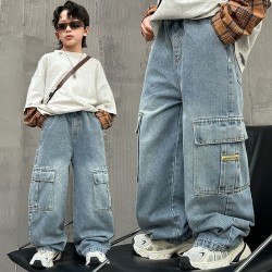 Yellow Label Premium Denim Cargo Pants