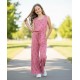 WonderNati0n Pink Floral Jumpsuits