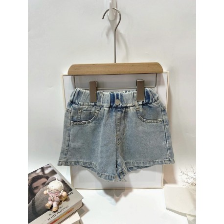 Basic Denim Short Pants