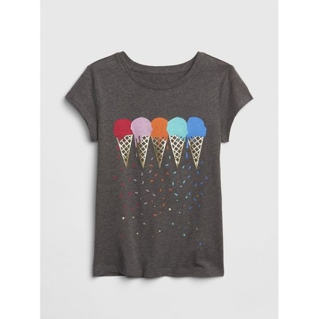 G@P Grey Ice Cream Top