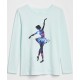 G@P Light Blue Ballet Top
