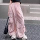 Pink Ribbon Cargo Pants