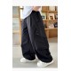 Black Big Pocket Cargo Pants