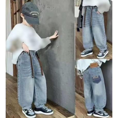 Esh Pull On Denim Pants(no acc)