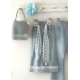 Pull On Wide Lace Denim Pants(no belt)
