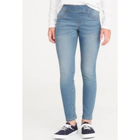 Old Navy Light Blue Pull On Denim Pants