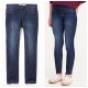 0ld Navy Dark Blue Pull On Denim Pants