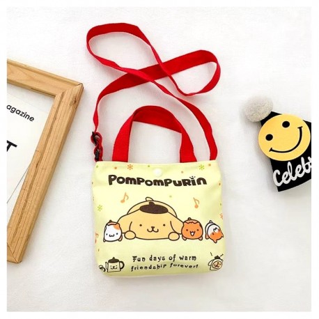 P0mpompurin Canvas Sling Bag