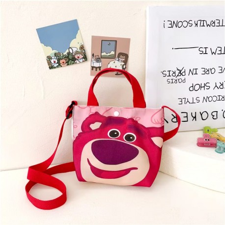 Red L0tso Canvas Sling Bag