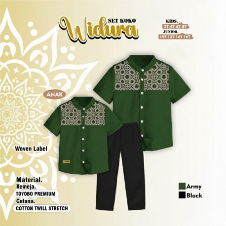 Green Widura Koko Set Pants