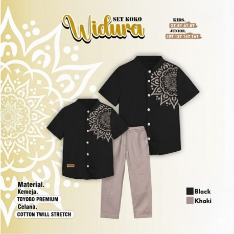 Black Widura Koko Set Pants